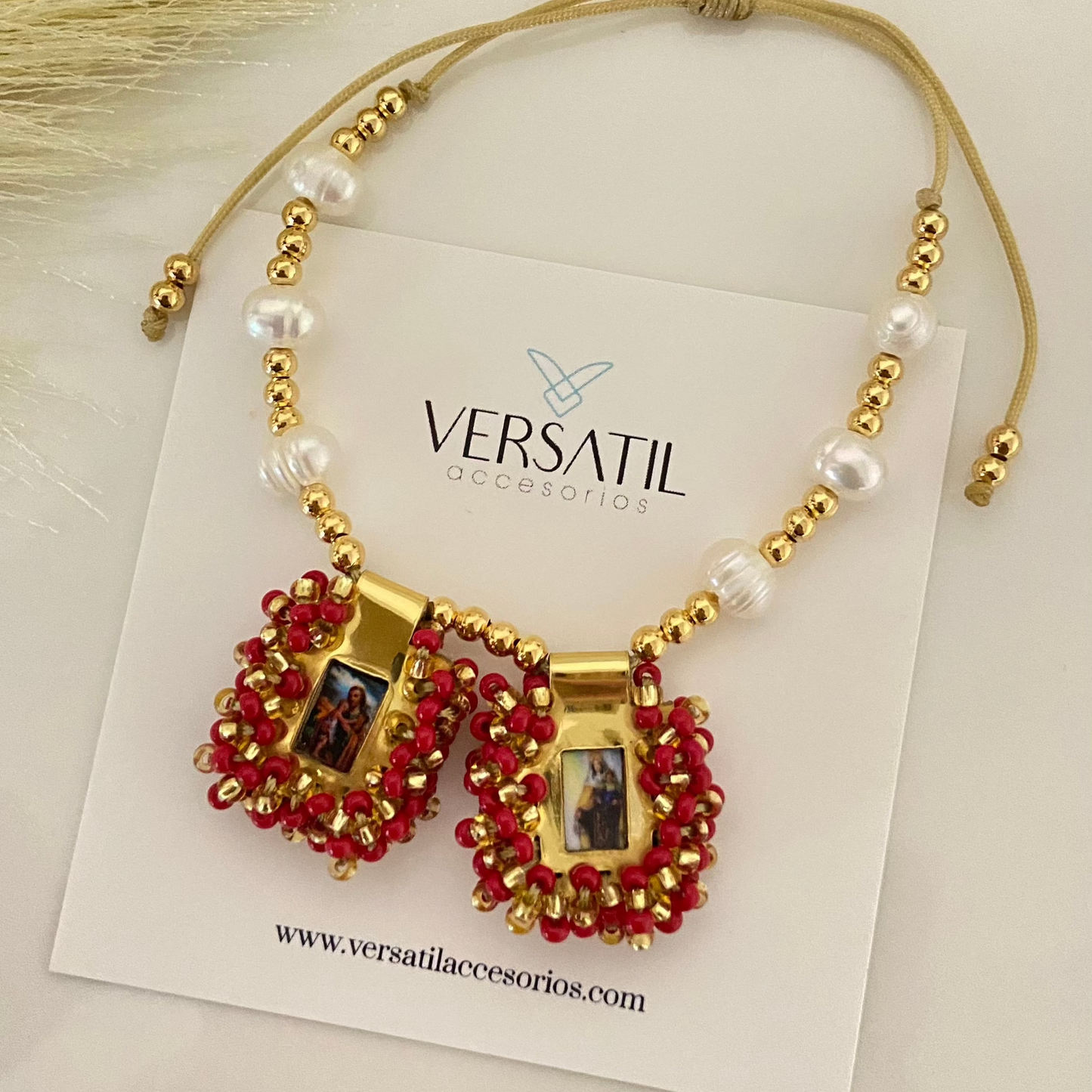 Pulsera Perlas X-Escapulario