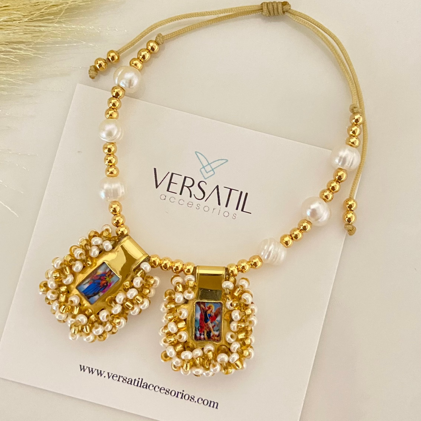 Pulsera Perlas X-Escapulario