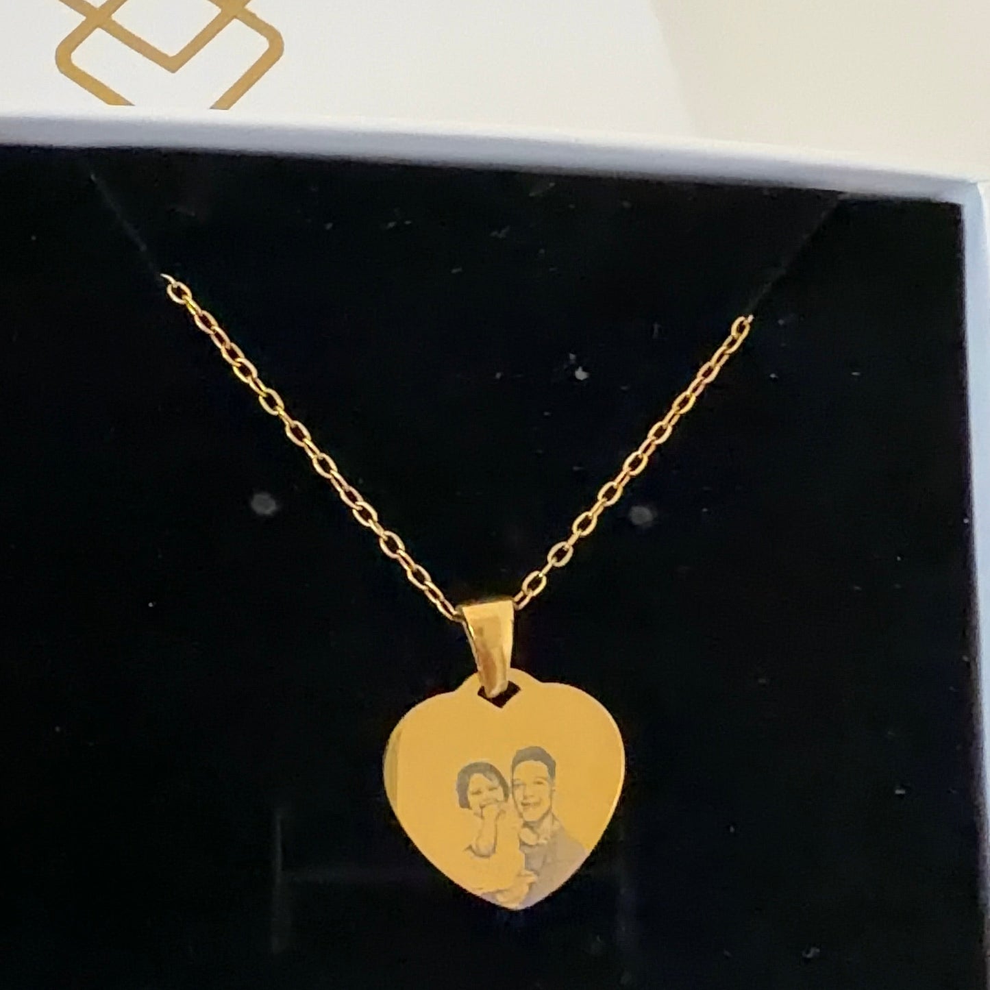 Heart Photo Necklace