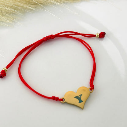 Initial String Bracelet