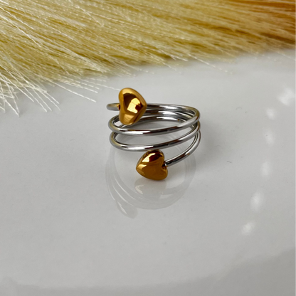 Esther Dos tonos Ring