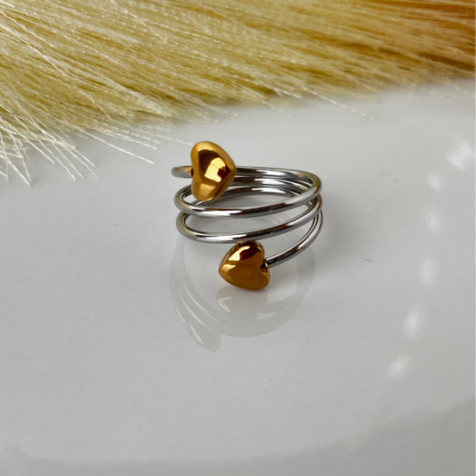 Esther Dos tonos Ring