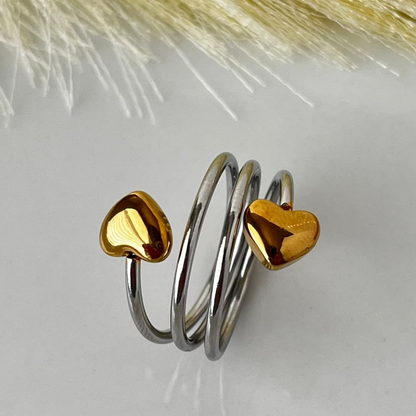 Esther Dos tonos Ring