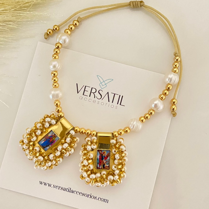 Escapularios Pearls Bracelet