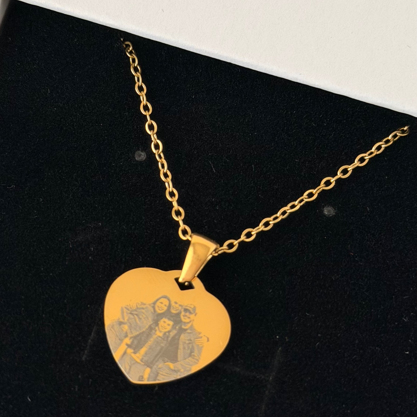 Heart Photo Necklace