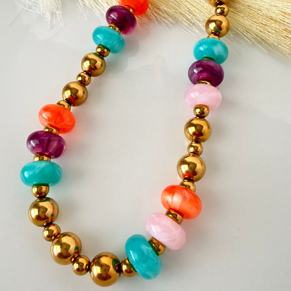 Summer Gold Necklace
