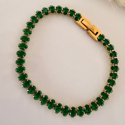 Esmeralda Tennis Bracelet