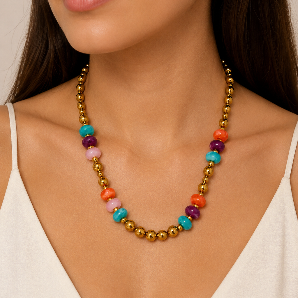 Summer Gold Necklace