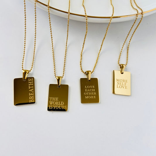 Fabia Military Necklace