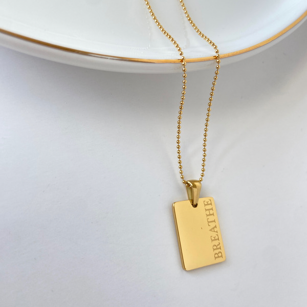 Fabia Military Necklace