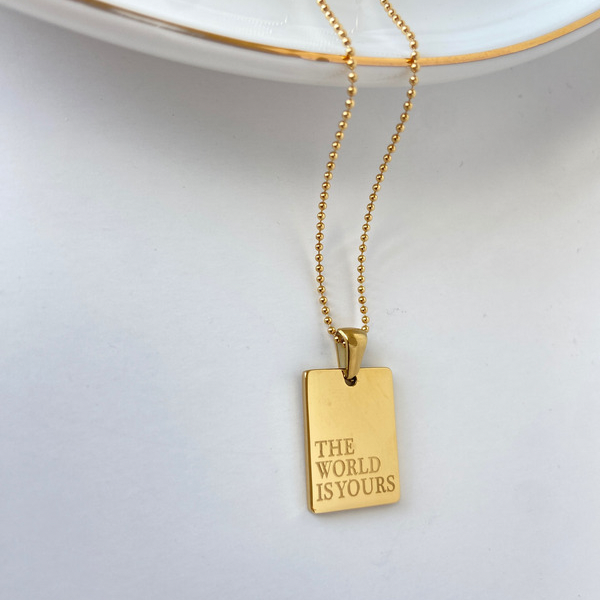 Fabia Military Necklace